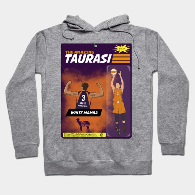 Diana Taurasi Retro Action Figure Superhero Hoodie by Hevding